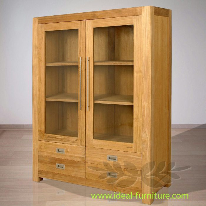 Indonesian Indoor Teak Furniture: Gala Teak Cabinet 4 Drawers