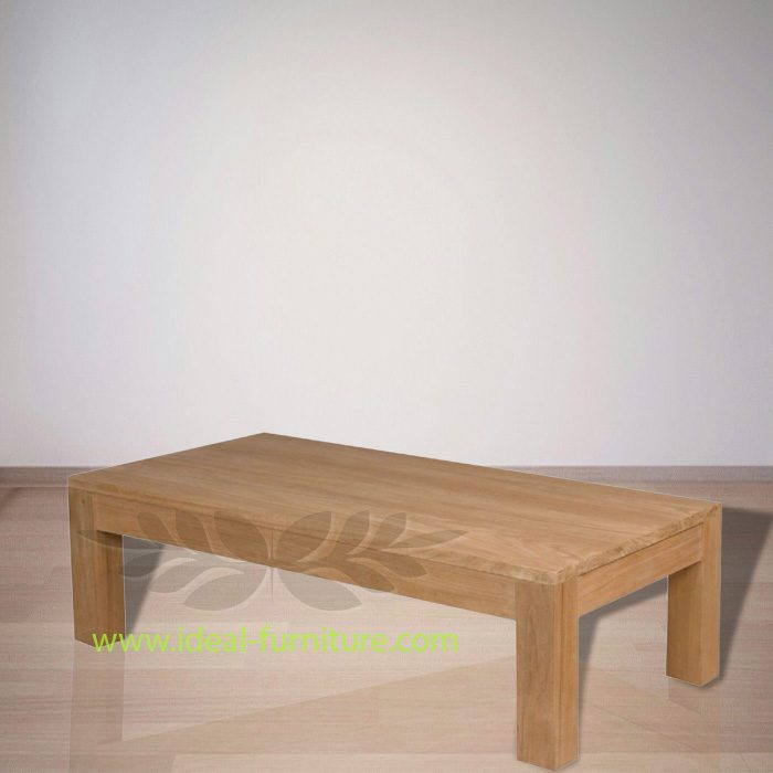 Indonesian Indonesian Indoor Teak Furniture: Javier Coffee Table (IFCT004) by CV Ideal Furniture Indonesia