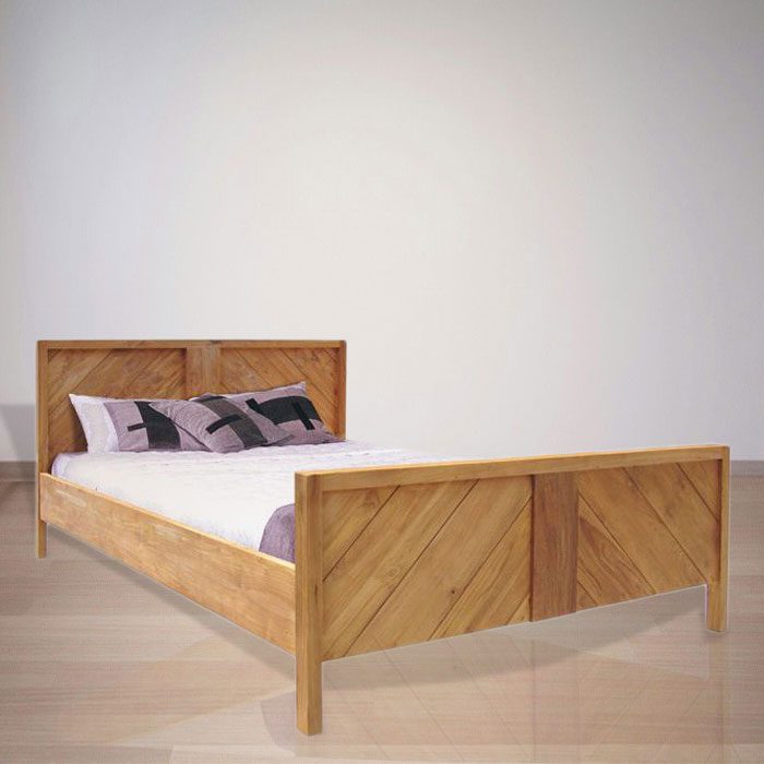 Indonesian Indoor Teak Furniture Margaux Bed