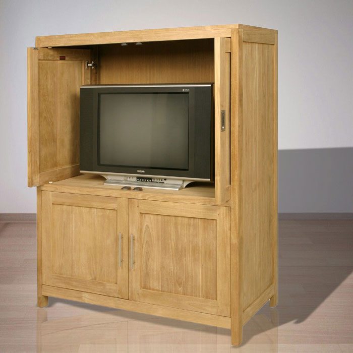 Indonesian Indoor Teak Furniture Paul TV Cabinet (IFET-003)