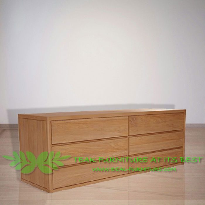 Indonesia Indoor Teak Furniture Amanda Chest (IFCD-001)