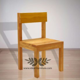 Indonesia Indoor Teak Furniture Einfach Dining Chair (IFDC-017)