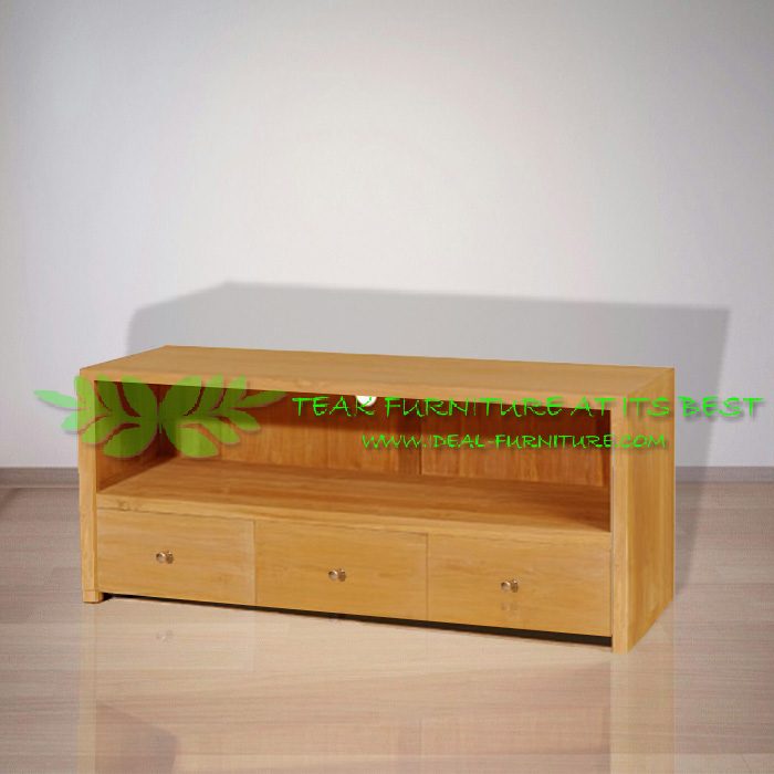 Indonesia Indoor Teak Furniture Einfach TV Stand