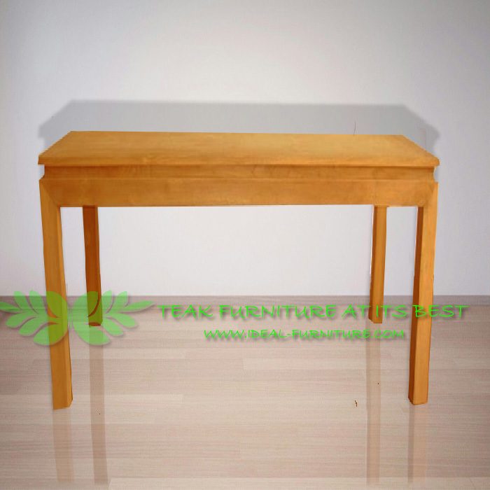 Indonesia Indoor Teak Furniture Fay Console Table 140 (IFDC-009)