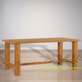 Indonesian Indoor Teak Furniture Fedor Dining Table (IFDC-012)