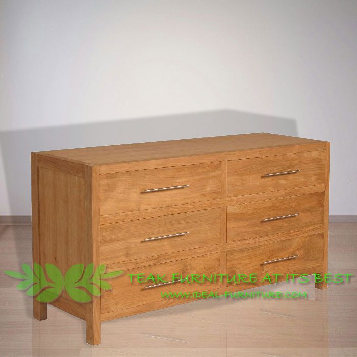 Indonesia Indoor Teak Furniture Gerda Chest of Drawers (IFCD-003)