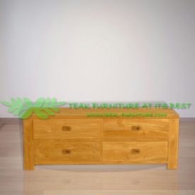 Indonesia Indoor Teak Furniture Joey 120 TV Stand (IFET-024)