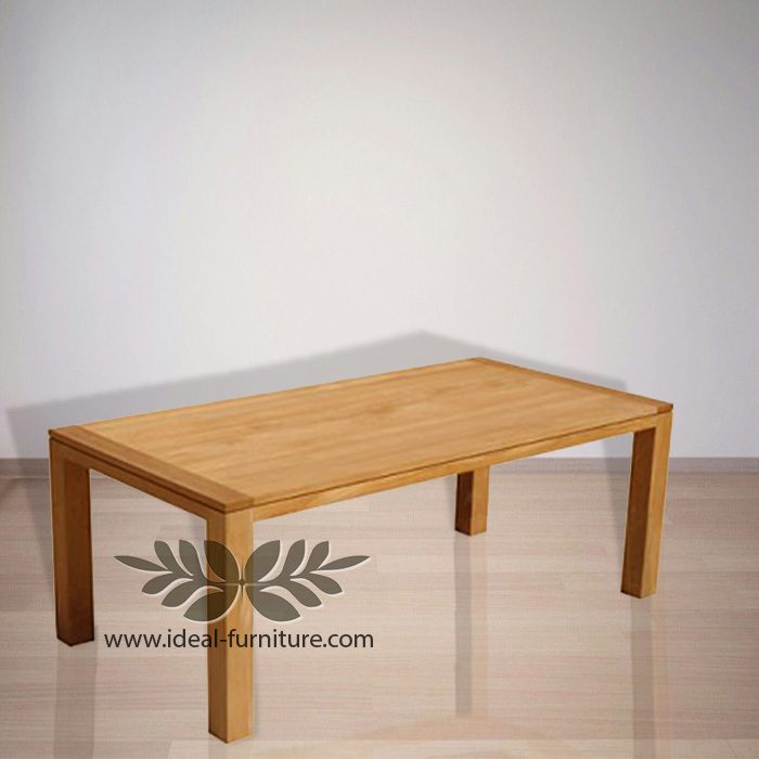 Indonesia Indoor Teak Furniture Ken Dining Table 180 (IFDT-015)