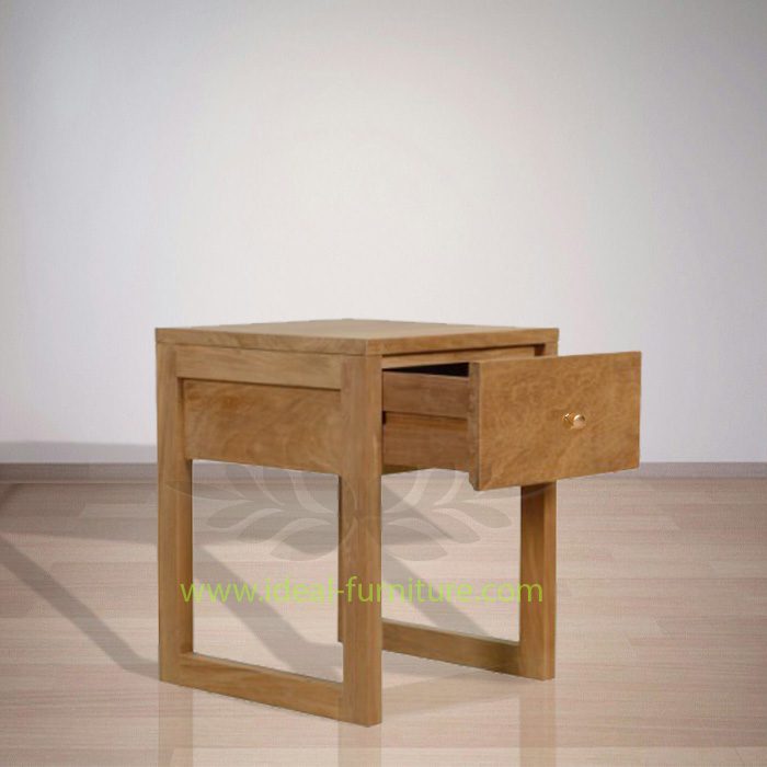 Indonesian Indoor Lothar Teak Bedside Furniture (IFBS-015)