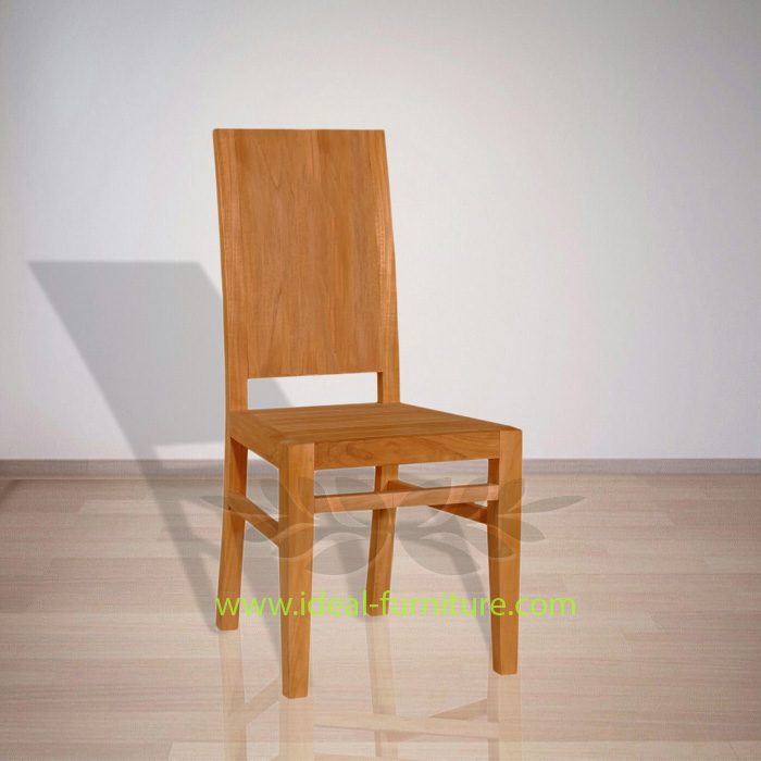 Indonesian Indoor Teak Furniture Melvin Dining Chair 45 x 47 x 100 (IFDC-010)