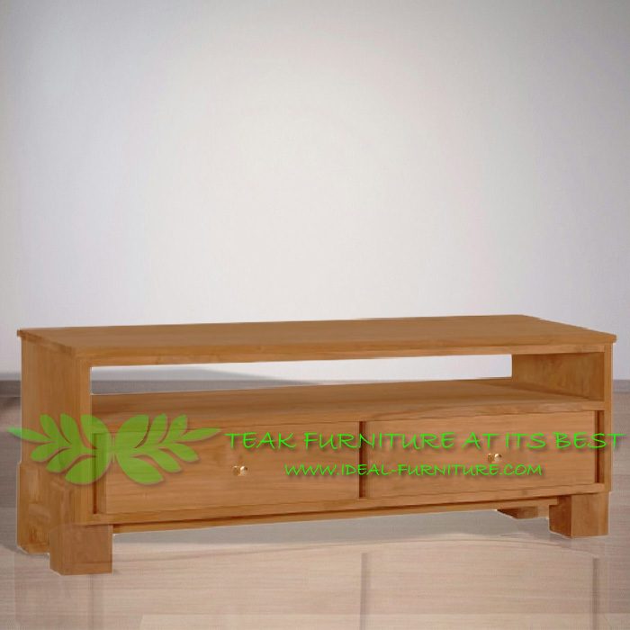 Indonesia Indoor Teak Furniture Renat 160 Teak TV Stand