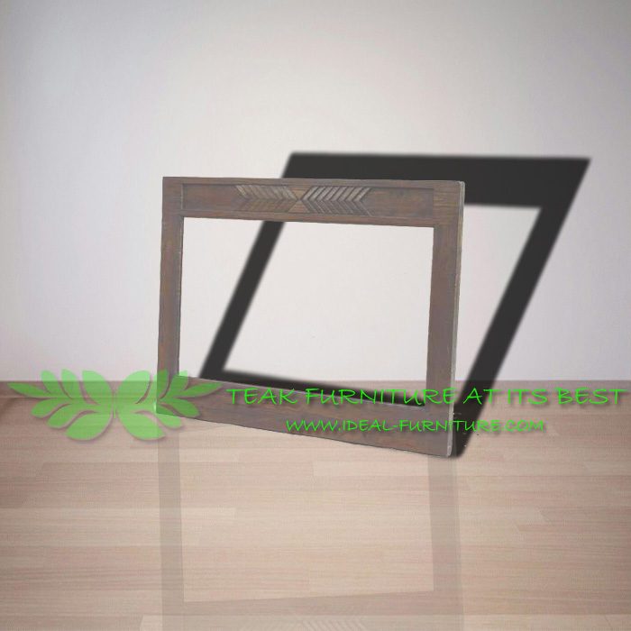 Indonesia Indoor Teak Furniture Rustic 120 Mirror Frame (IFET-008)