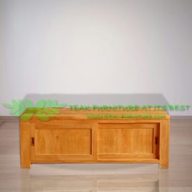 Indonesia Indoor Teak Furniture Slavik 120 TV Stand (IFET-020)