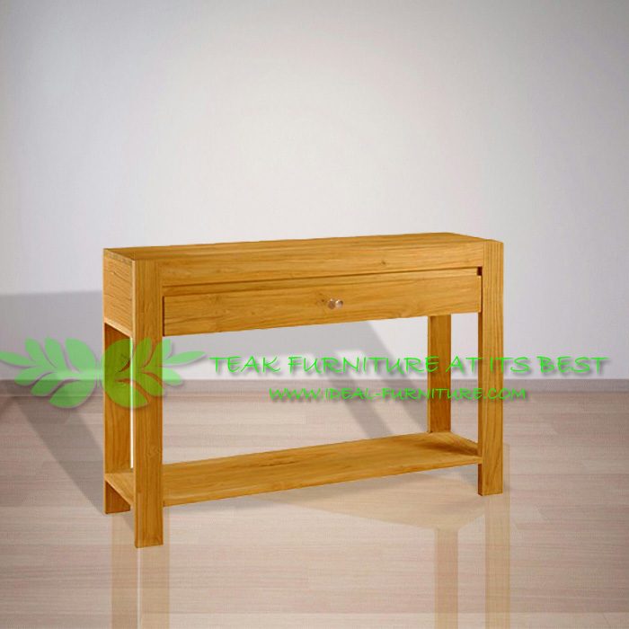 Indonessian Indoor Teak Furniture Tolenar Console Table 120