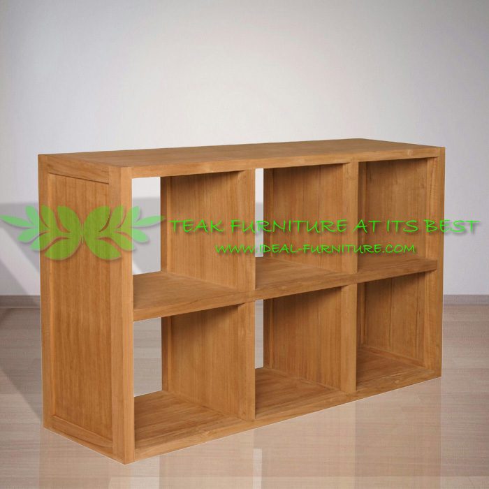 Indonesia Indoor Teak Furniture Alvaro Bookcase (IFBC-006)