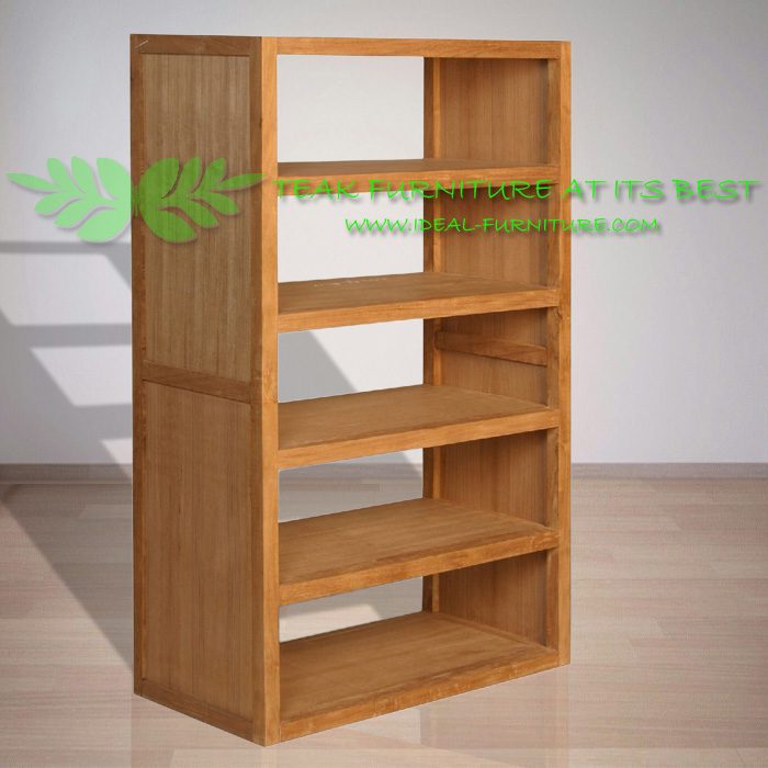 Indonesian Indoor Teak Furniture Edward Bookcase (IFBC-005)