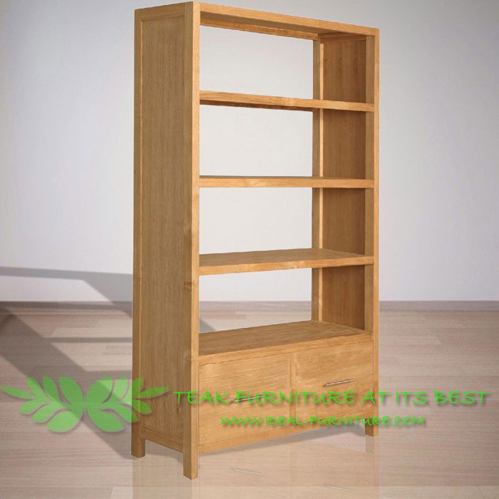 Indonesian Indoor Teak Furniture Rudy Bookcase (IFBC-004)