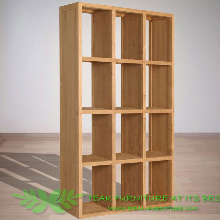 Indonesian Indoor Teak Furniture Travis Bookcase (IFBC-012)