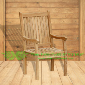 Indonesian Outdoor/Garden Teak Furniture Gema Armchair Gema Armchair Highback (OFCC-005)