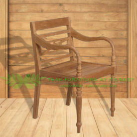 Indonesian Outdoor/Garden Teak Furniture Raffles Armchair (OFCC-009)